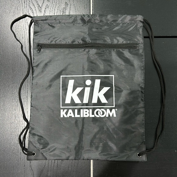 Kalibloom Nylon Drawstring Backpack - Picture 1 of 3